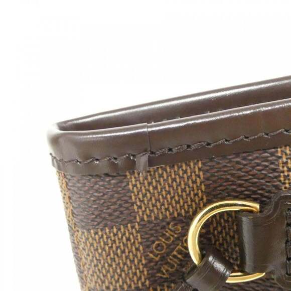 LOUIS VUITTON Brown Damier Neverfull PM Bag - Picture 4 of 7
